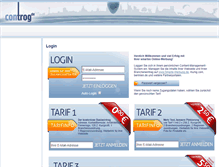 Tablet Screenshot of cms.controg.de